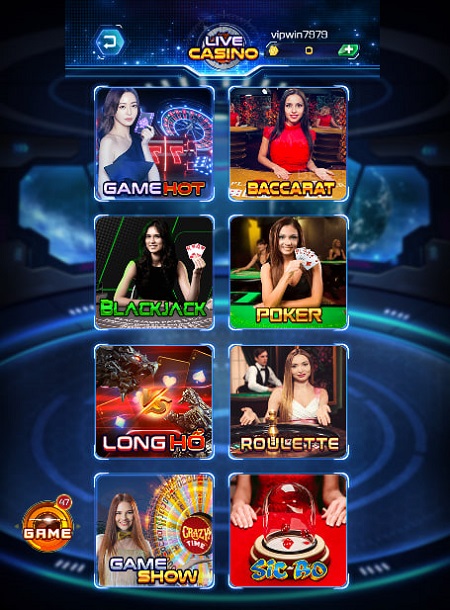 Game casino live WIN79 hấp dẫn